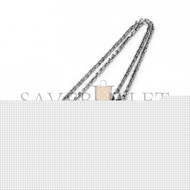 Ch*0me He**ts large double cross pendant