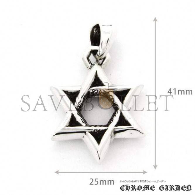 Ch*0me He**ts small star of david pendant(pendant only)