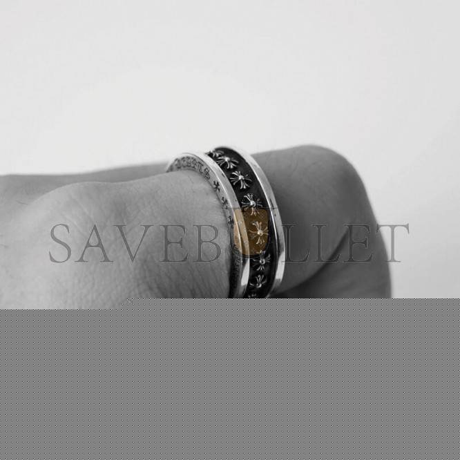 Ch*0me He**ts tiny ch plus spinner ring