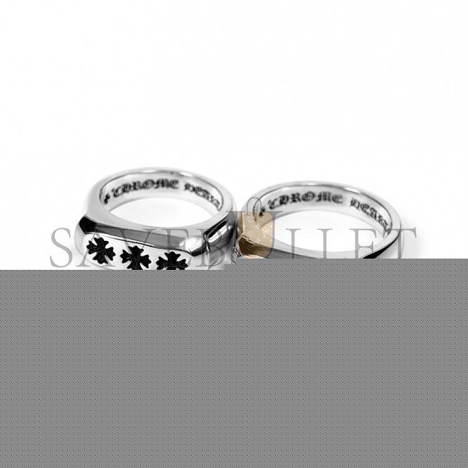 Ch*0me He**ts triple ch plus flat ring