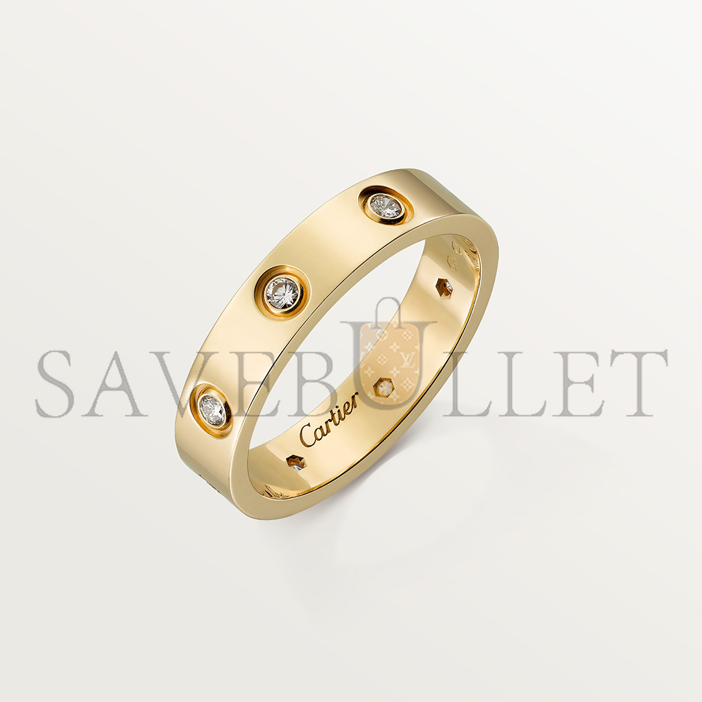 CARTIER LOVE WEDDING BAND, 8 DIAMONDS B4056200