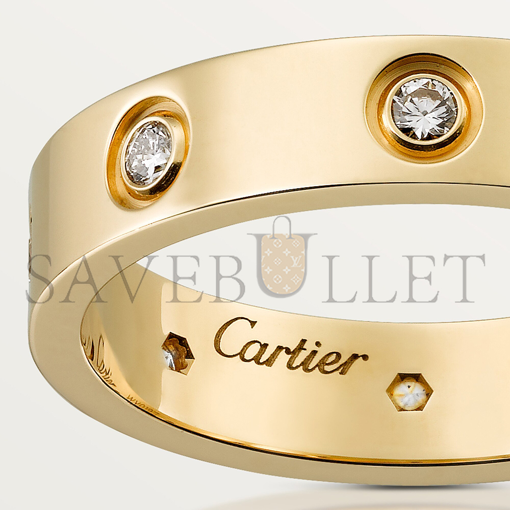 CARTIER LOVE WEDDING BAND, 8 DIAMONDS B4056200