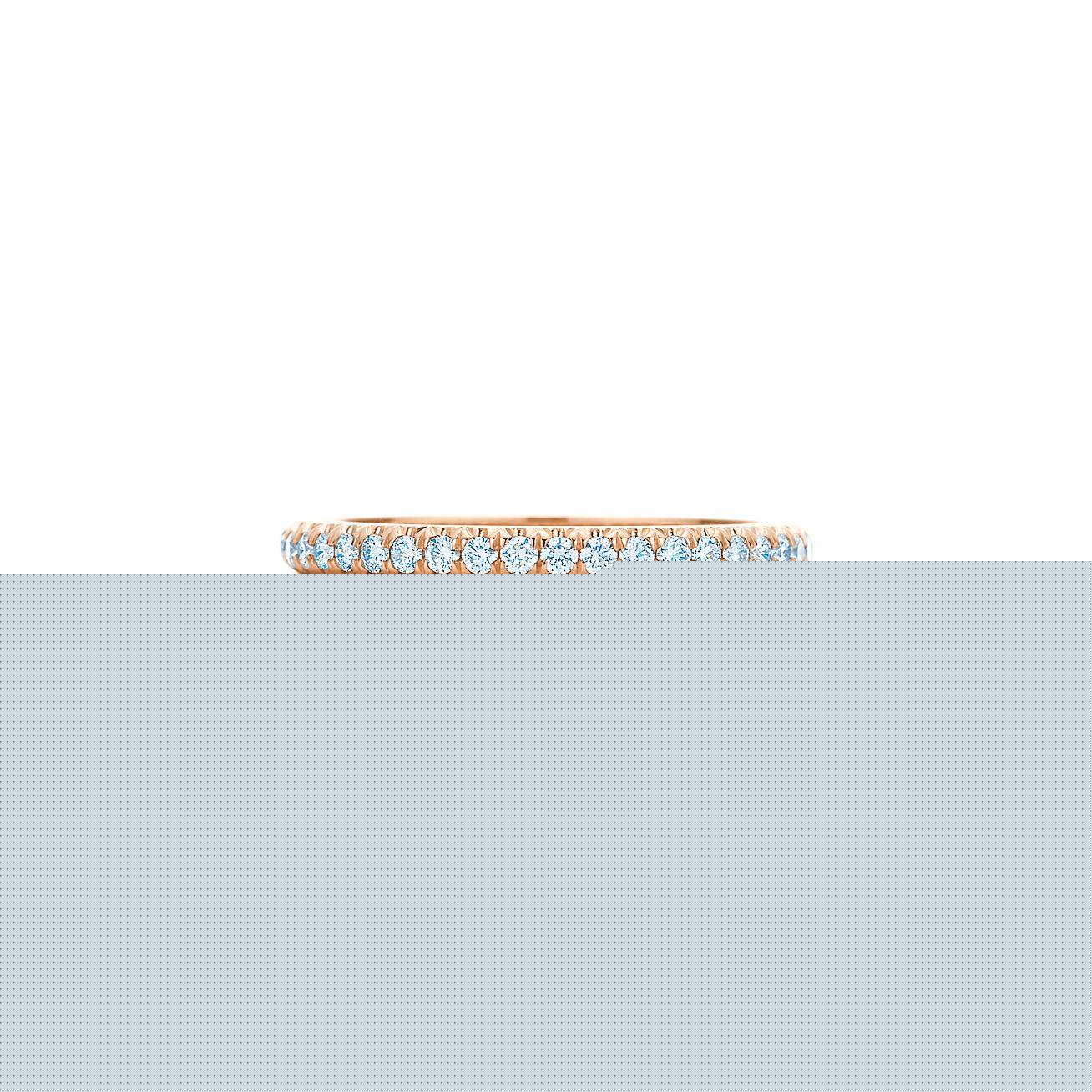 T*f*ny soleste® full eternity ring in platinum with diamonds