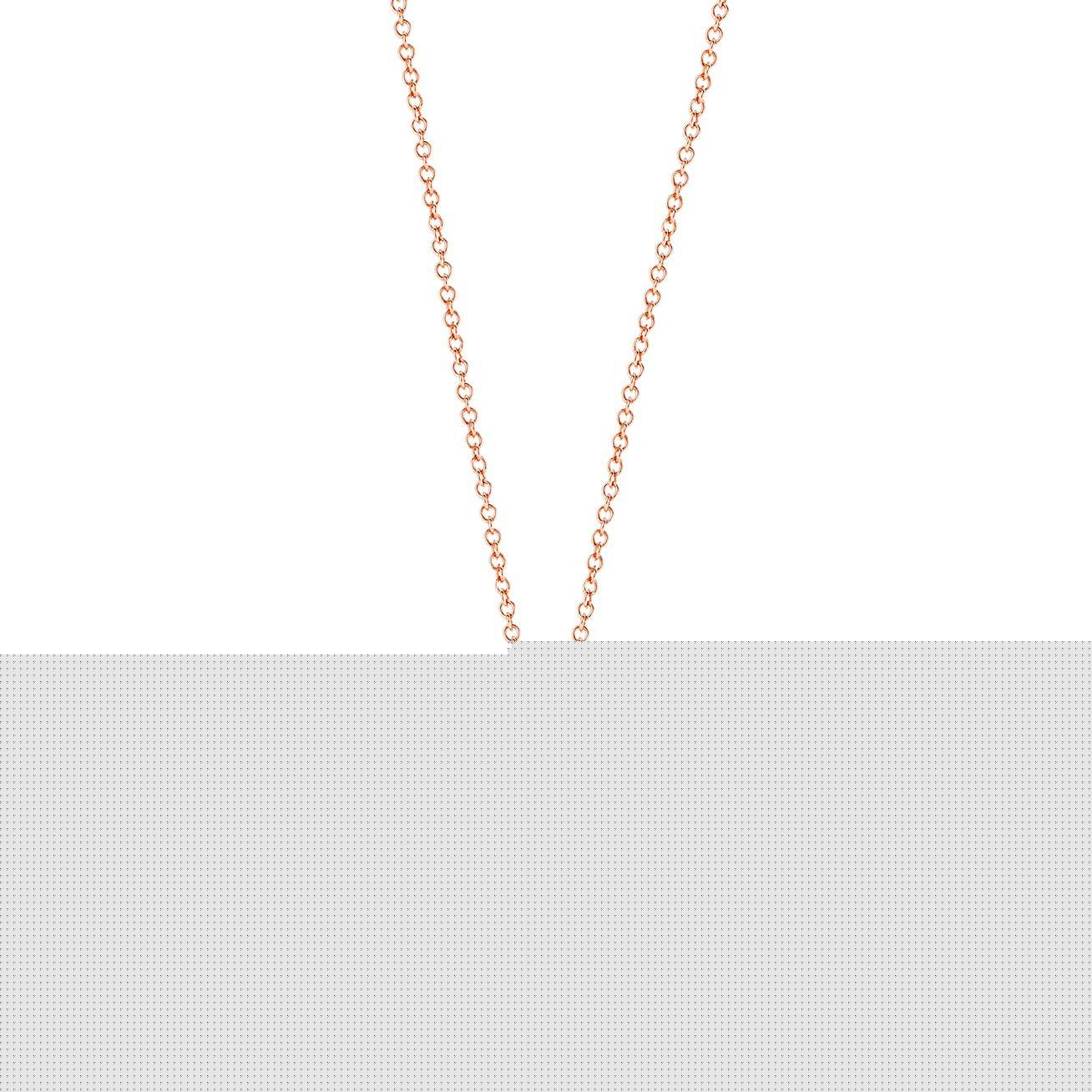 T*f*ny return to T*f*ny® double heart tag pendant in rose gold, mini