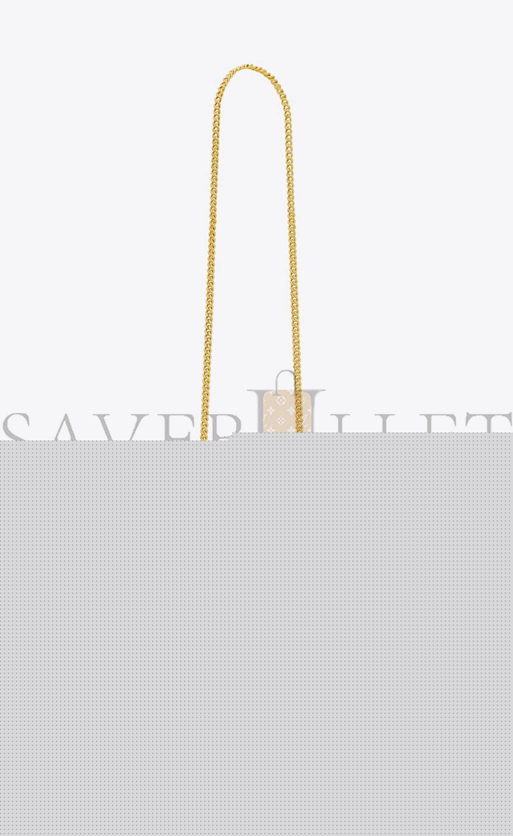 YSL KATE SMALL CHAIN BAG IN GRAIN DE POUDRE EMBOSSED LEATHER 469390BOW0J9207 (29*20*7.5cm)