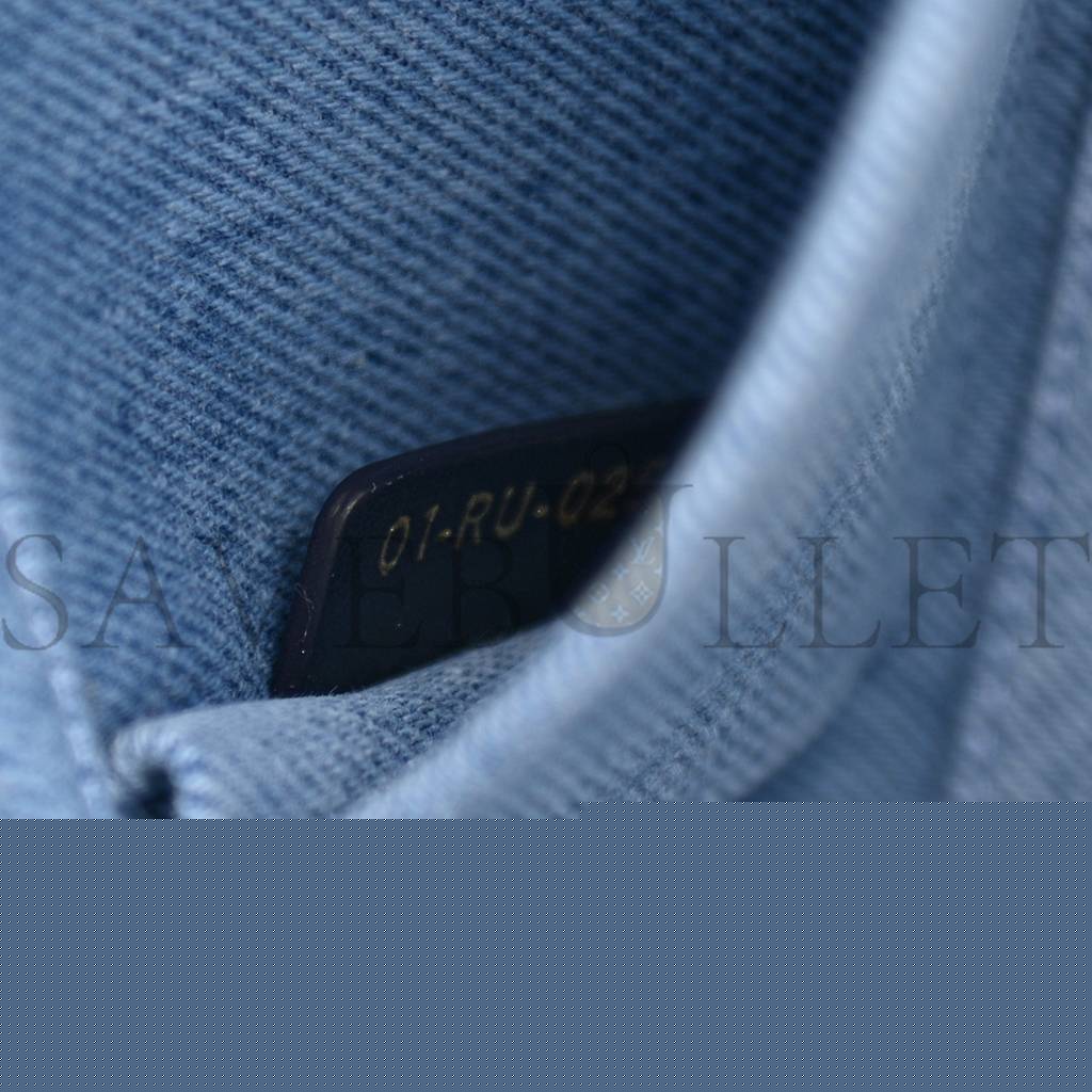 D*or denim macrocannage lady d-joy blue (26*14*6.4cm)